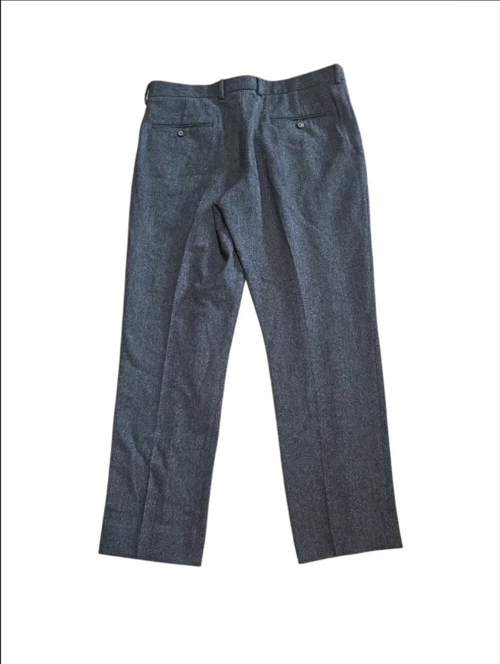 J.Crew Ludlow Grey Wool Mens Dress Pants Size 34x32 Business Casual Office